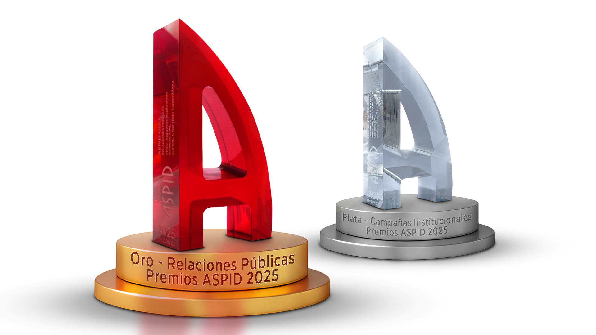 Premios ASPID 2025: Oro en Relaciones Públicas y Plata en Campañas Institucionales